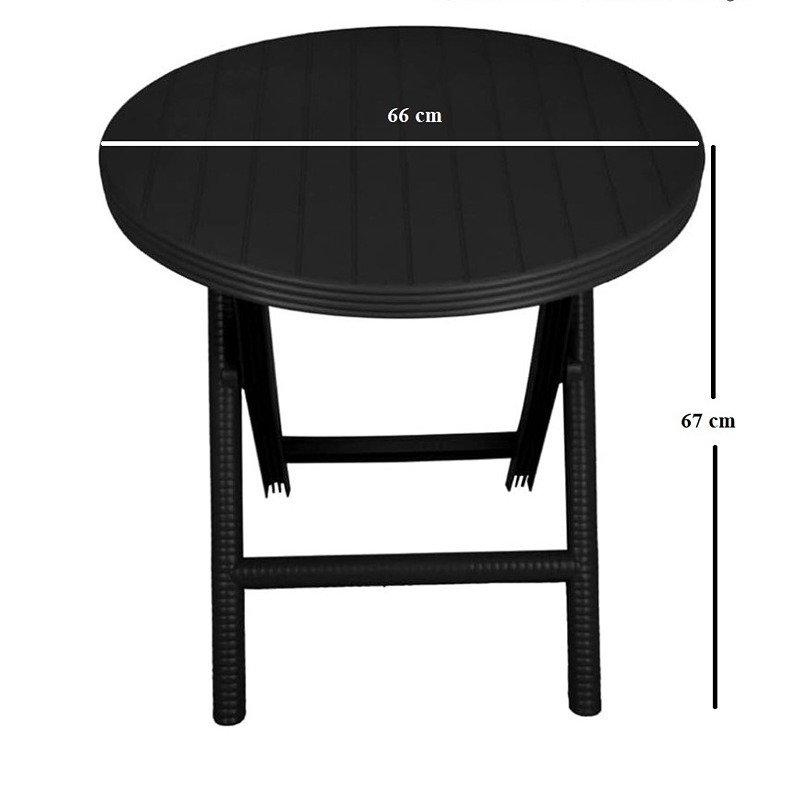 طقم جلوس خارجي, 5 قطع, ألوان متعددة - KM-EG159-69