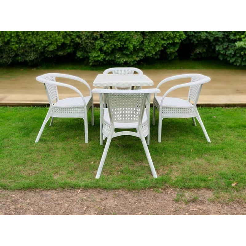 طقم جلوس خارجي, 5 قطع, ألوان متعددة - KM-EG159-73