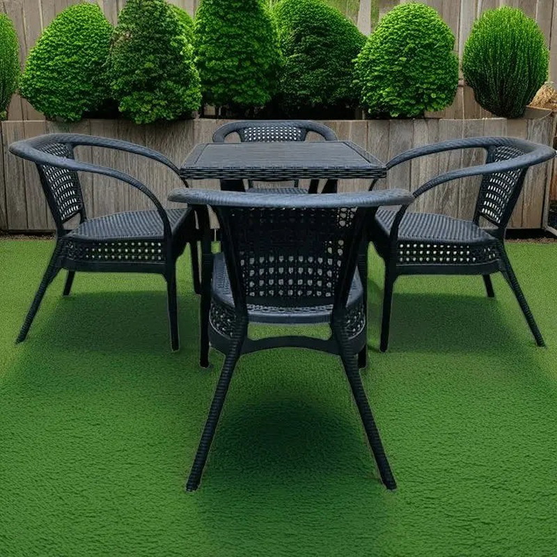 طقم جلوس خارجي, 5 قطع, ألوان متعددة - KM-EG159-73