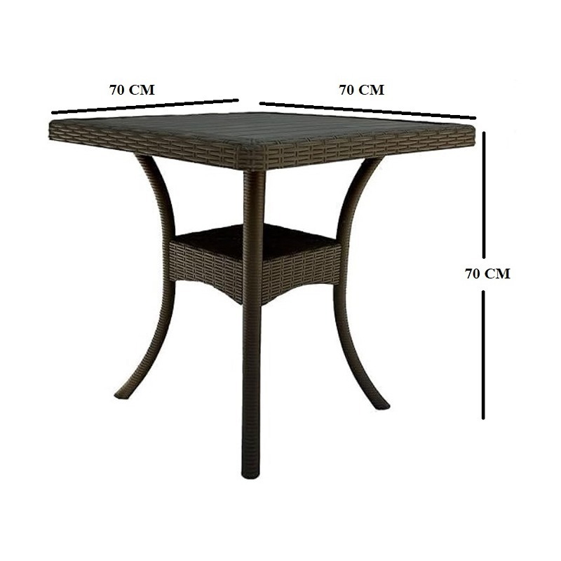 طقم جلوس خارجي, 5 قطع, ألوان متعددة - KM-EG159-73