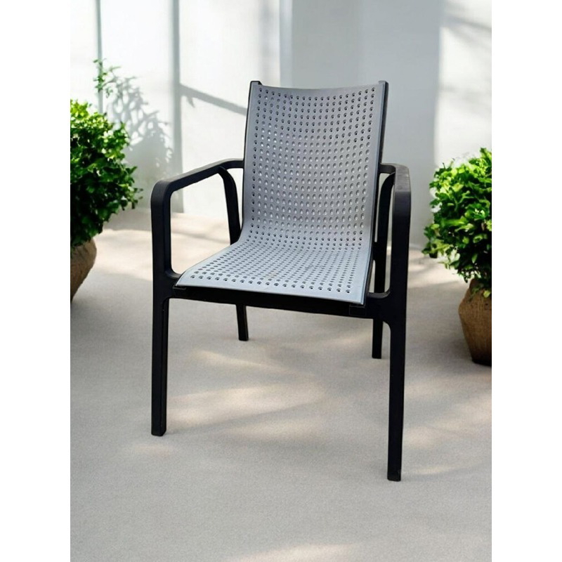 طقم جلوس خارجي, 3 قطع, ألوان متعددة - KM-EG159-75