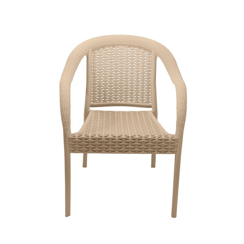 طقم جلوس خارجي, 5 قطع, بيج - KM-EG159-76