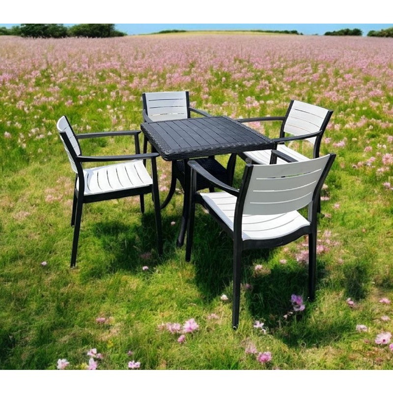 طقم جلوس خارجي, 5 قطع, ألوان متعددة - KM-EG159-83