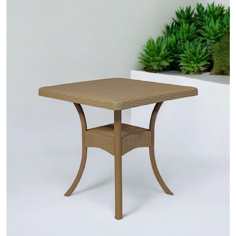 طقم جلوس خارجي, 5 قطع, بيج - KM-EG159-88