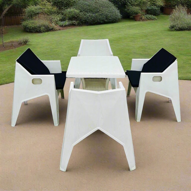 طقم جلوس خارجي, 5 قطع, ألوان متعددة - KM-EG159-95