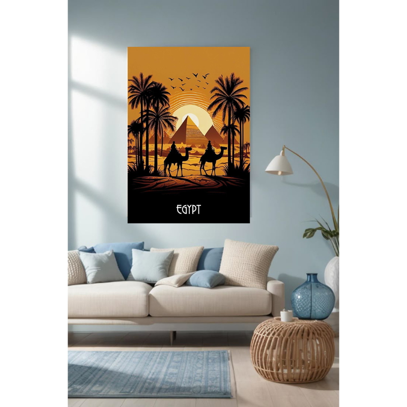 tableau, 100×70 cm, Multi colour -KM-EG161-73