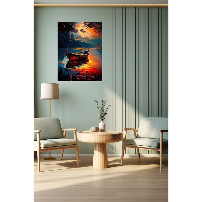 تابلوه, 80×60 سم, متعدد الالوان - KM-EG161-81