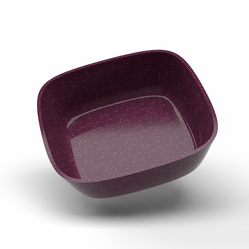Granit Oven Tray, 26 cm, Burgundy - KM-EG163-70