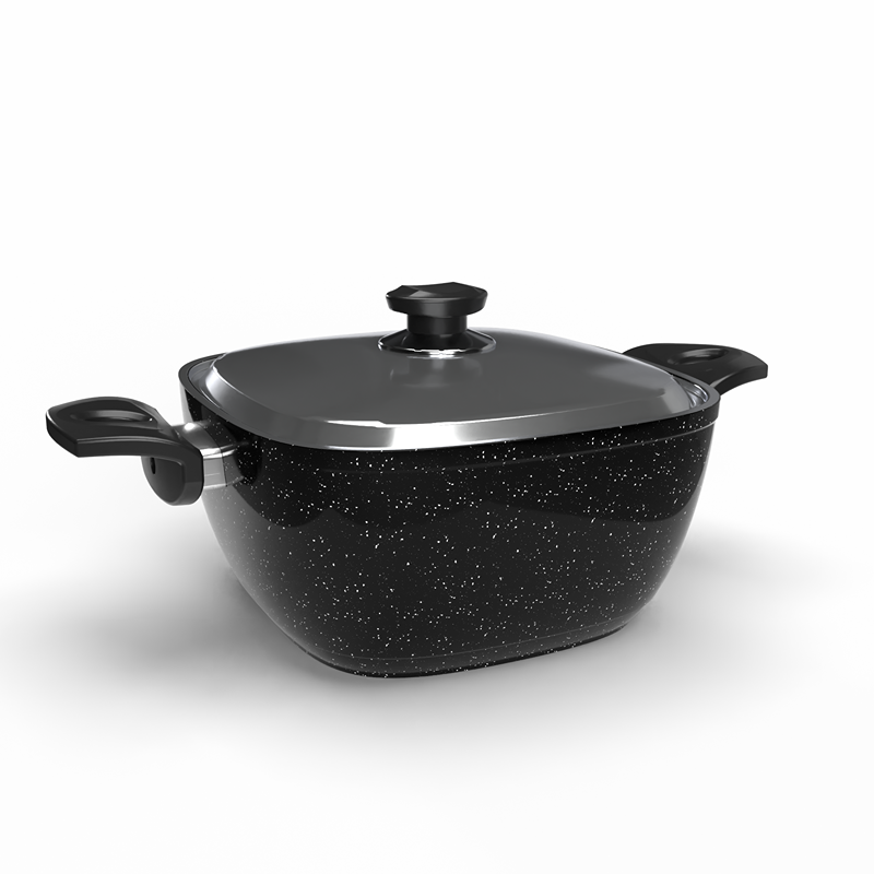 Granit Pot, Multiple sizes, black - KM-EG163-71