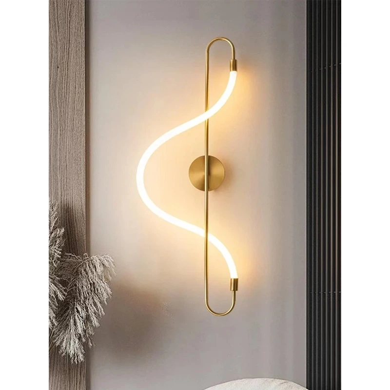 Wall Lamp, 35 cm, Gold - KM-EG6-177
