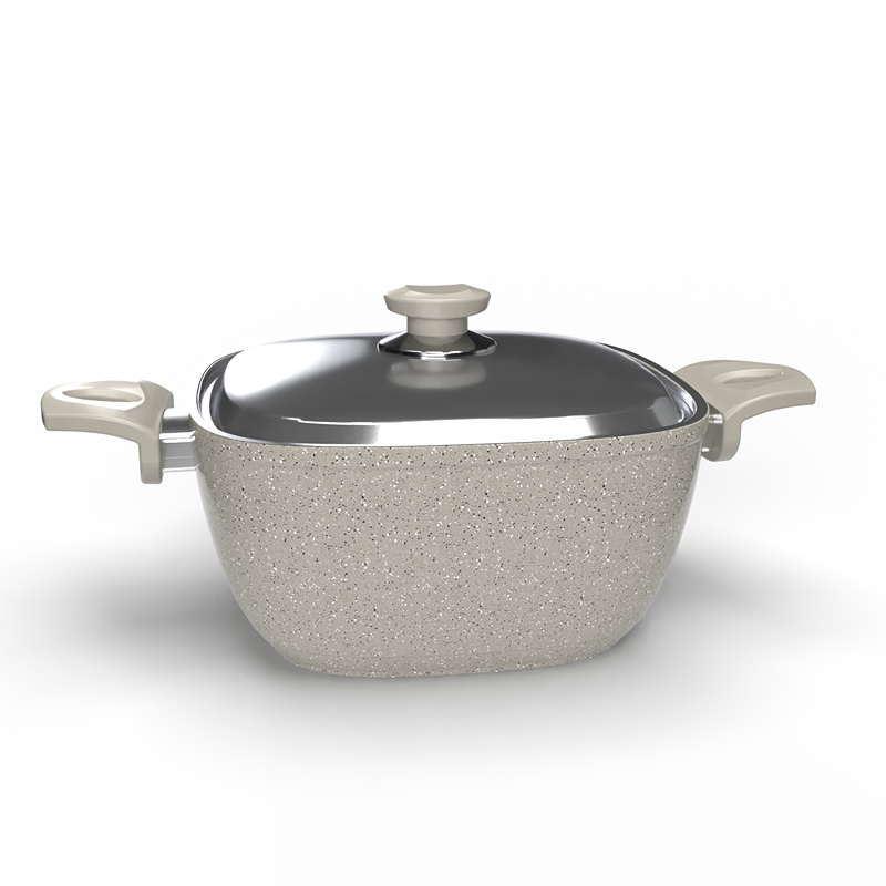 Granit Pot, Multiple sizes, Beige - KM-EG163-78
