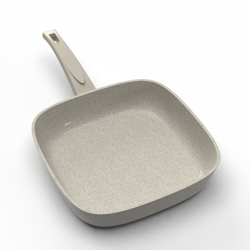 Granit Fry Pan, 26 cm, Beige - KM-EG163-79