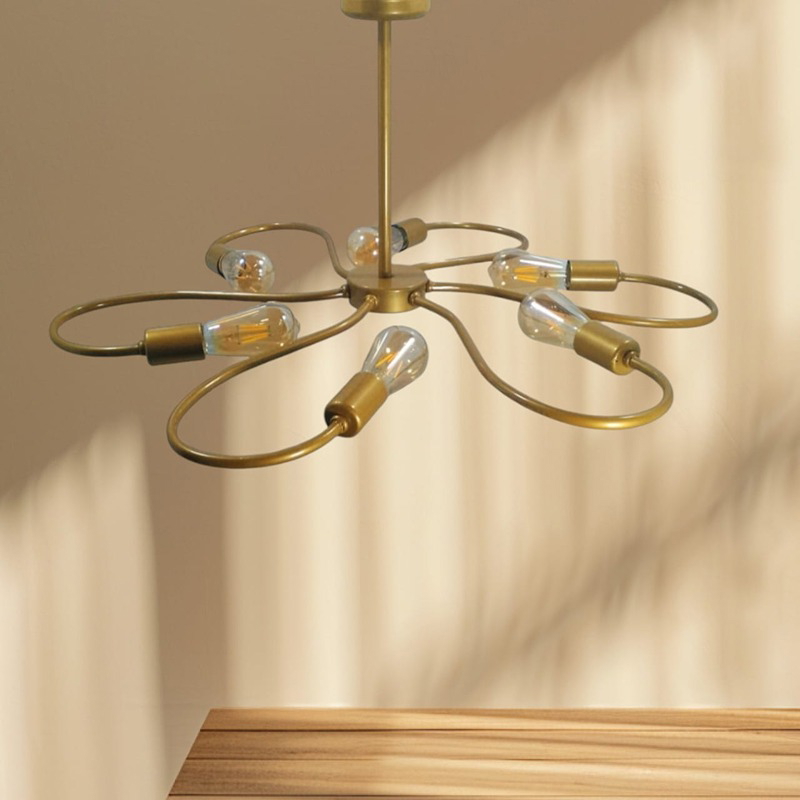 Chandelier, 95 cm, Champaign - KM-EG6-215