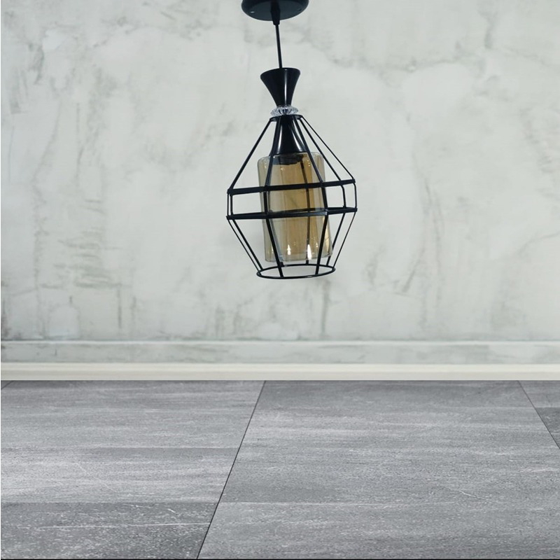 Chandelier, 18 cm, Black - KM-EG6-220