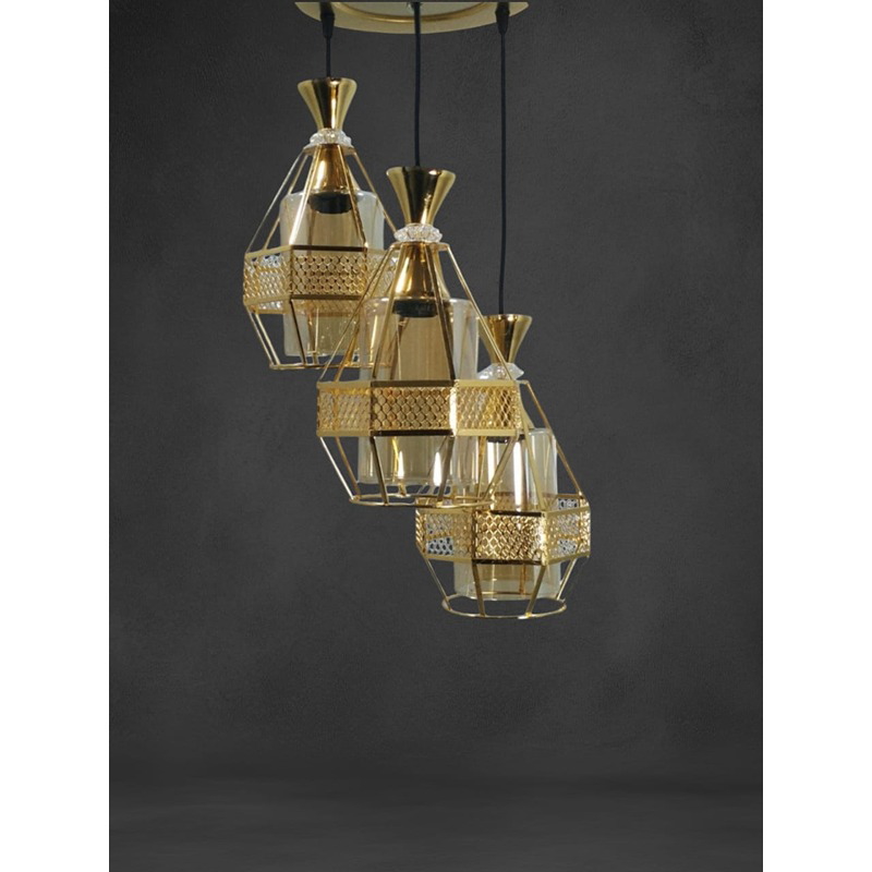 Pendant, 50 cm, Gold - KM-EG6-221