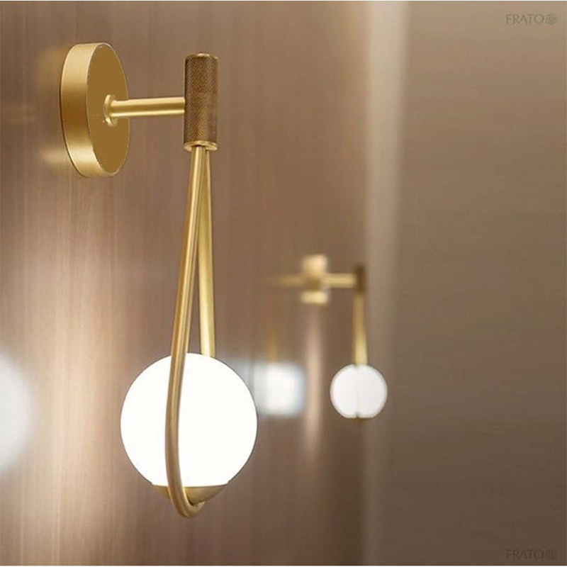 Wall Lamp, 20 cm, Gold - KM-EG6-241