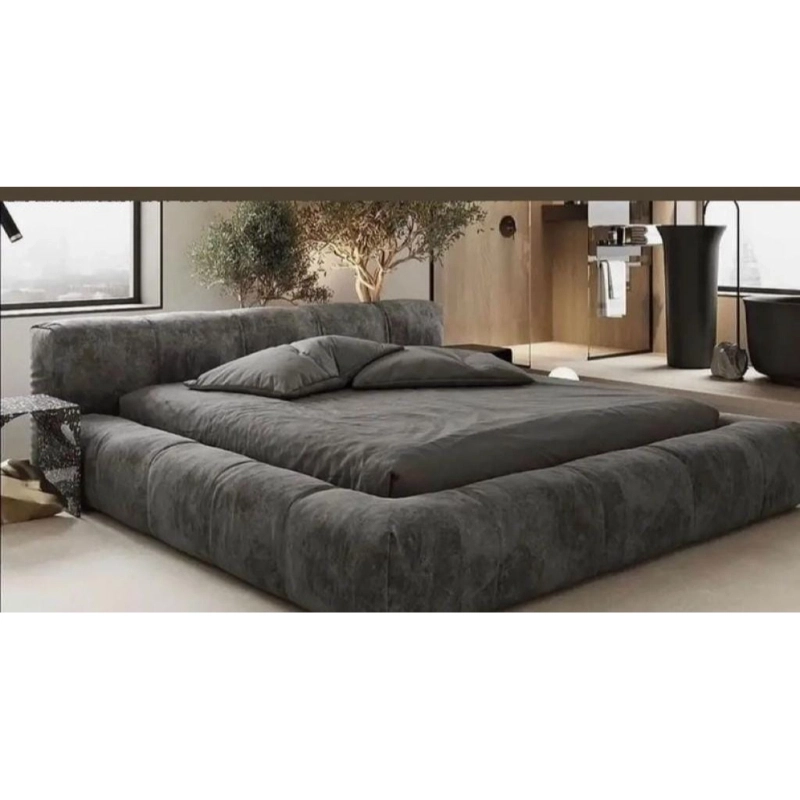 Bed, 160 cm, Grey - KM-EG117-30