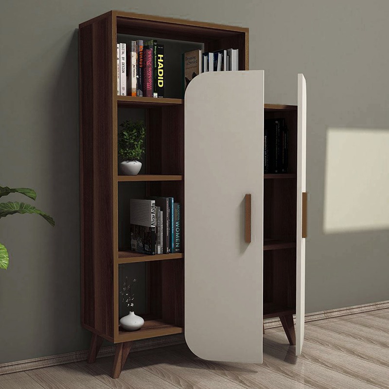 Bookcase, 180 cm, multi color - KM-EG7-143