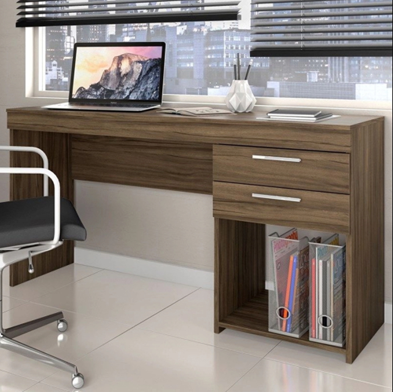 Desk, 140 cm, Wooden - KM-EG7-163