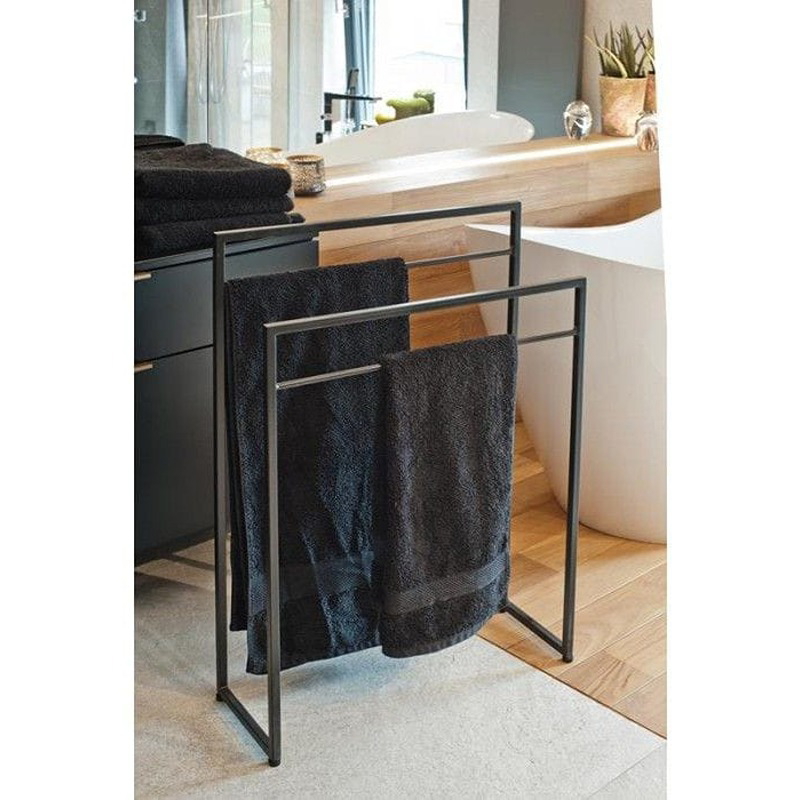 Towel Rack, 60 cm, Black - KM-EG157-32