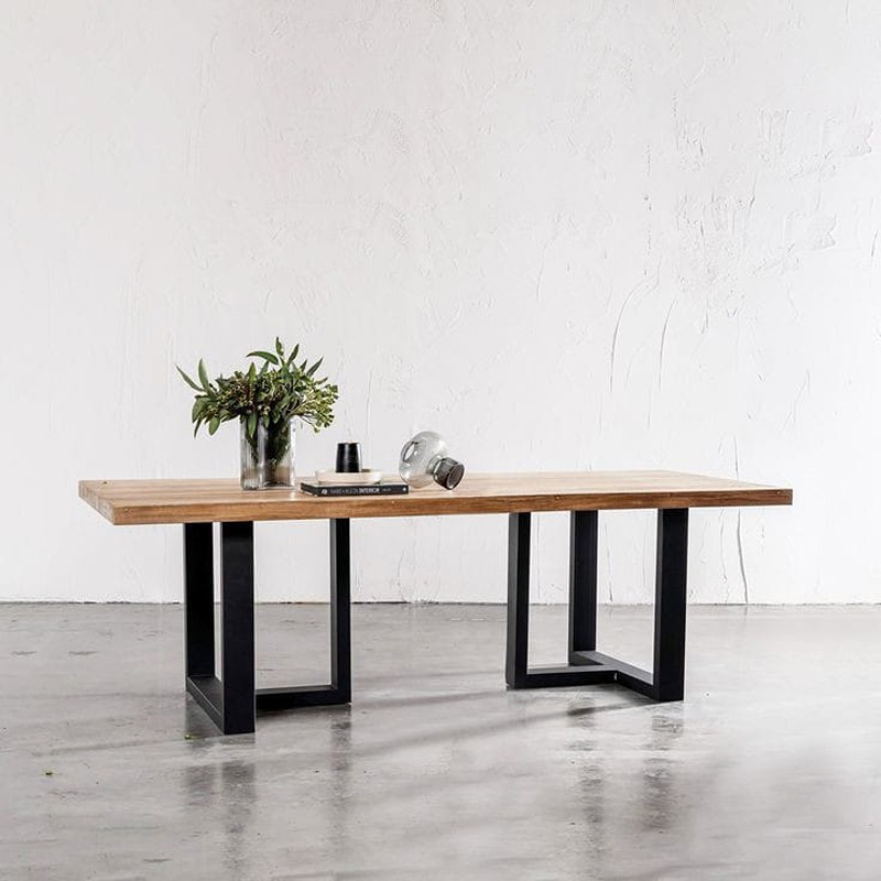 Dining Table, 85 cm, Wood/Black - KM-EG157-37