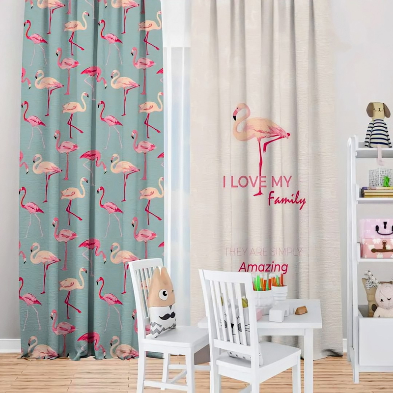 Kids Curtain, 280 Cm, Multi-Color - KM-EG131-255