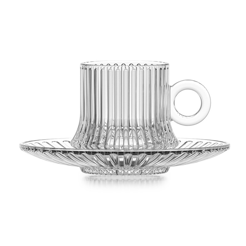 طقم شاي روبوستا, 12 قطعة, شفاف - KM-EG126-31