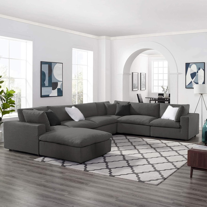 ركنة, 300 سم, رمادي داكن - KM-EG129-03