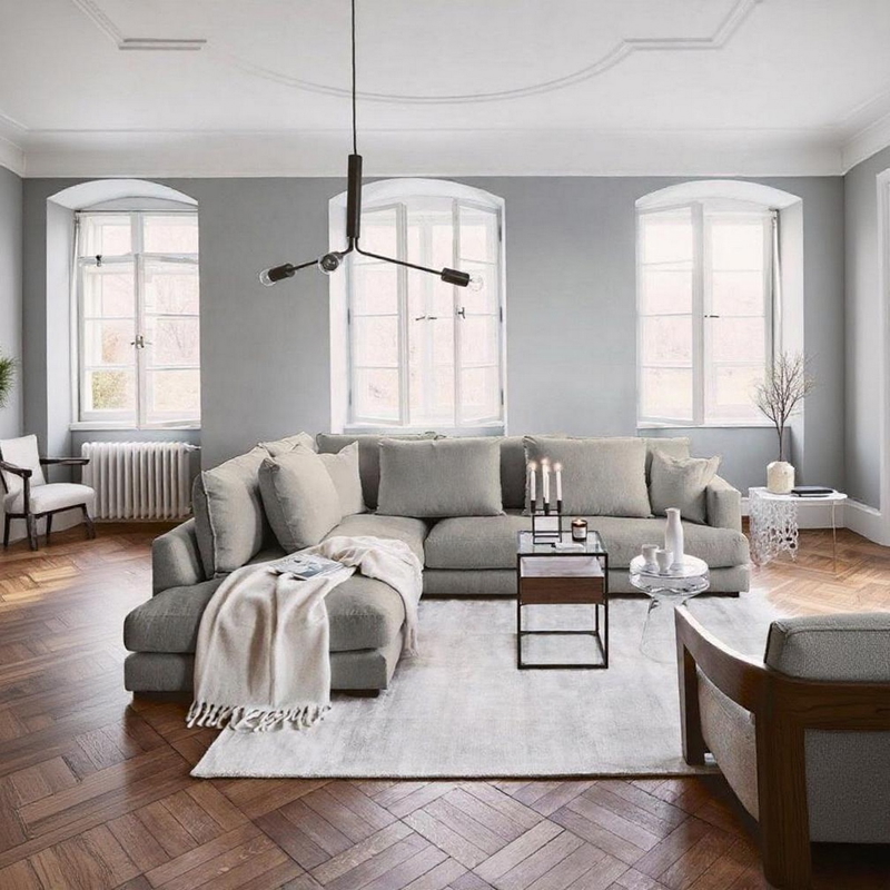 ركنة, 250 سم, رمادي - KM-EG129-06