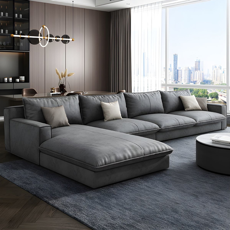 Corner Sofa, 300 cm, Dark Grey - KM-EG129-21
