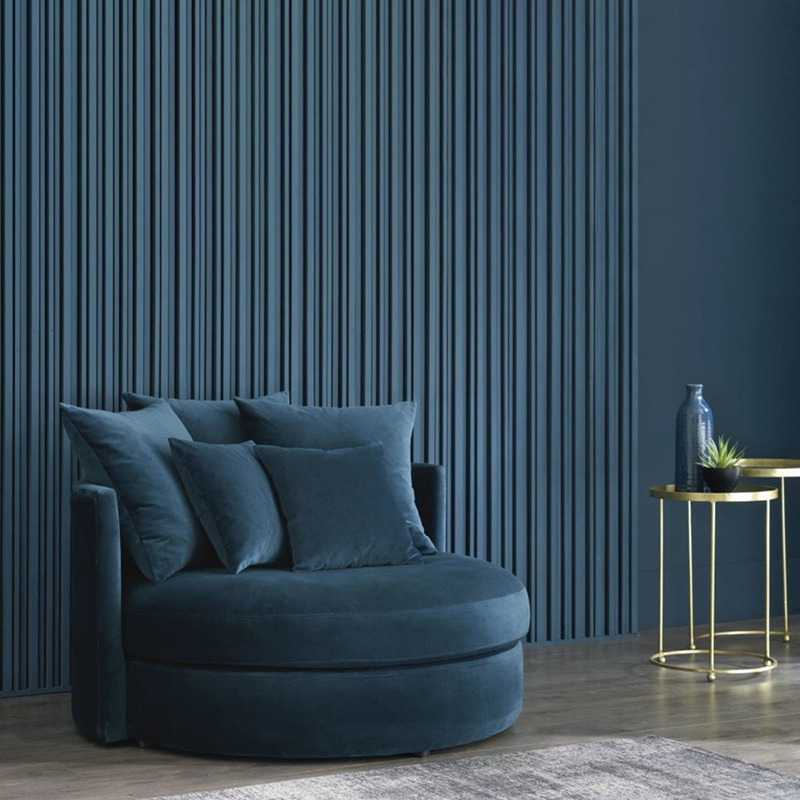 Arm Chair, 85 cm, Navy - KM-EG129-25