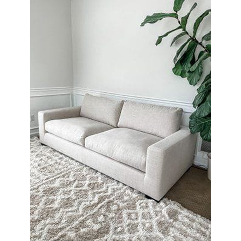 Two Seater Sofa, 180 cm, Off White - KM-EG152-37