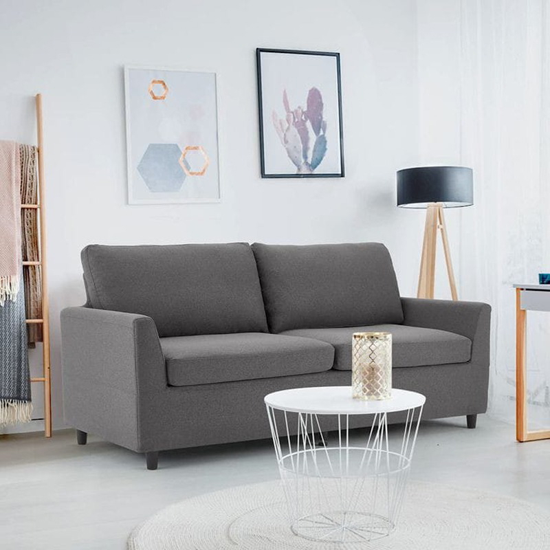 Two Seater Sofa, 180 cm, Grey - KM-EG152-41