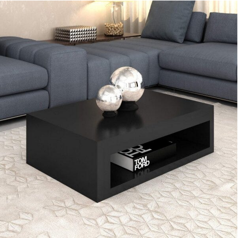 Coffee Table, 80 cm, Black - KM-EG167-24