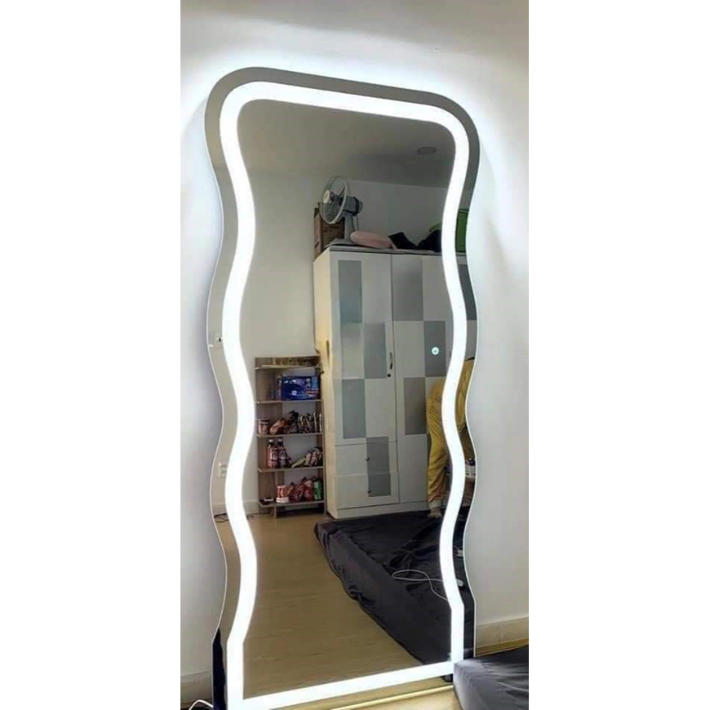 مرآة, 170 × 75 سم, فضي - KM-EG165-32