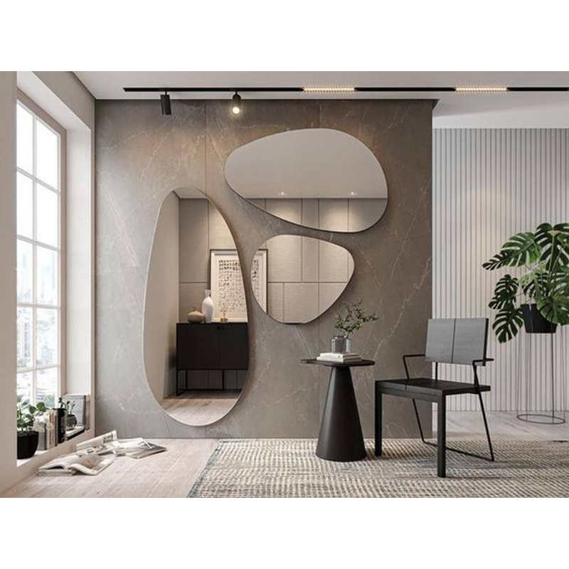 مرآة, مقاسات متعدده, فضي - KM-EG165-42