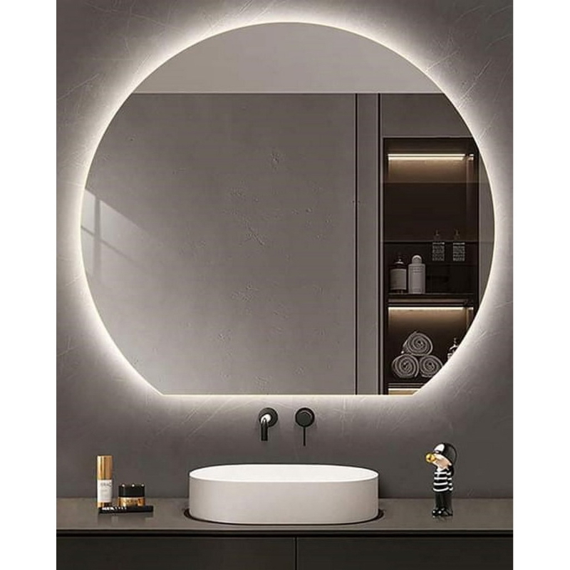 مرآة, 65 × 75 سم, فضي - KM-EG165-47