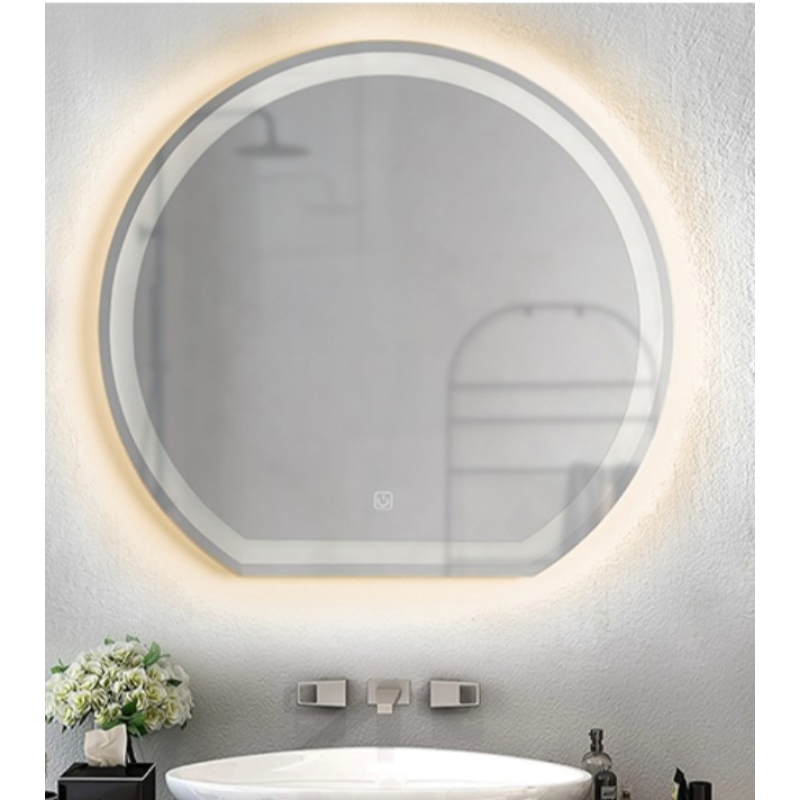 مرآة, 65 × 75 سم, فضي - KM-EG165-48