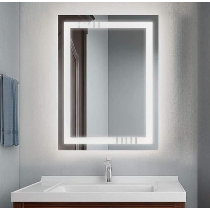 مرآة, 70 × 50 سم, فضي - KM-EG165-53