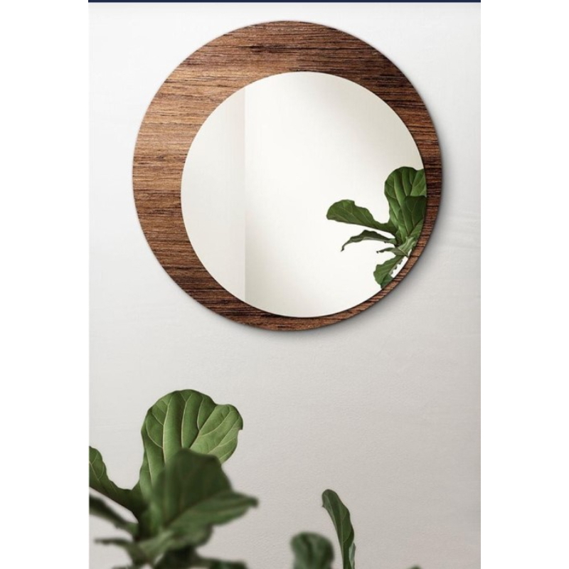 مرآة, 50 × 50 سم, فضي - KM-EG165-60