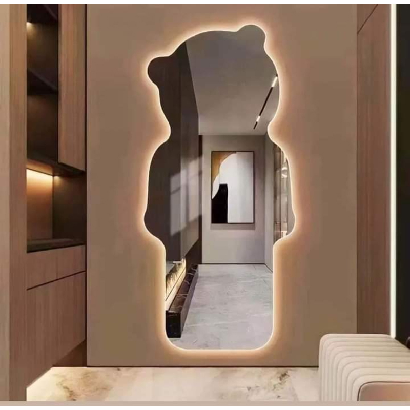 مرآة, 170 × 70 سم, فضي - KM-EG165-33