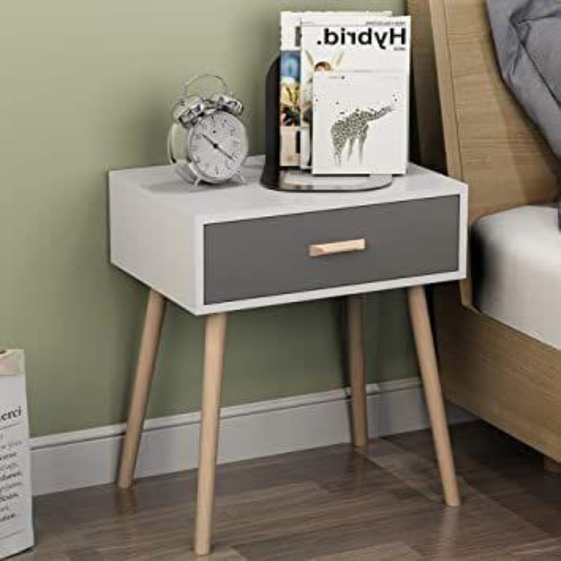Drawer unit, 55 cm, white/grey - KM-EG167-64