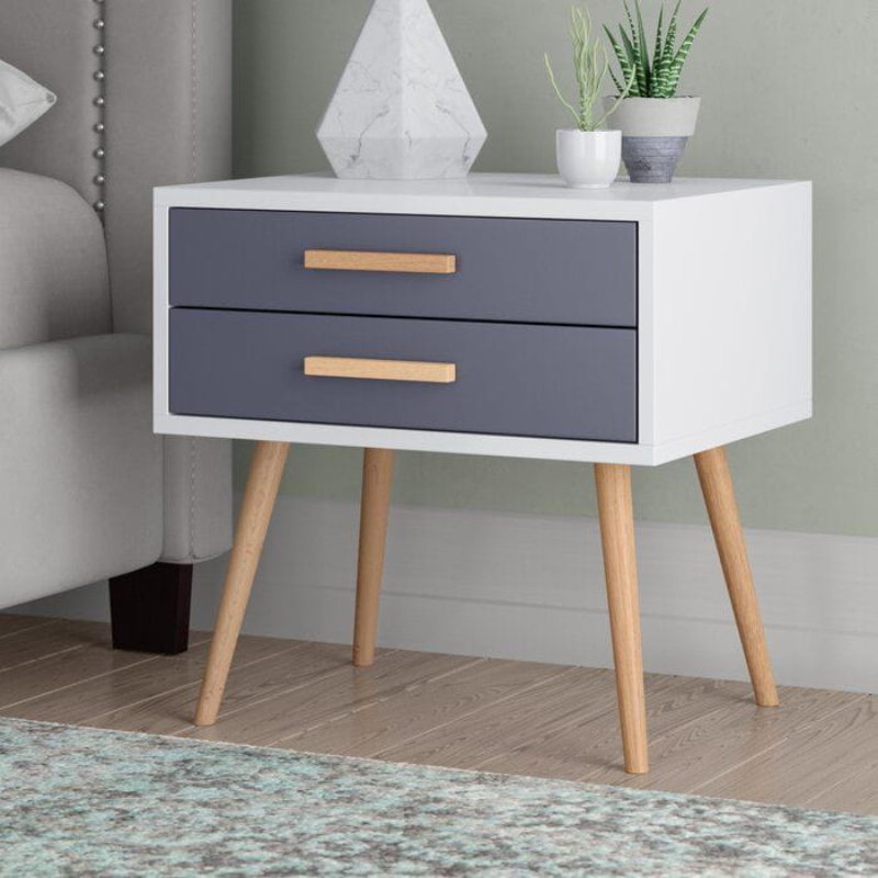 Drawer unit, 55 cm, white/grey - KM-EG167-65