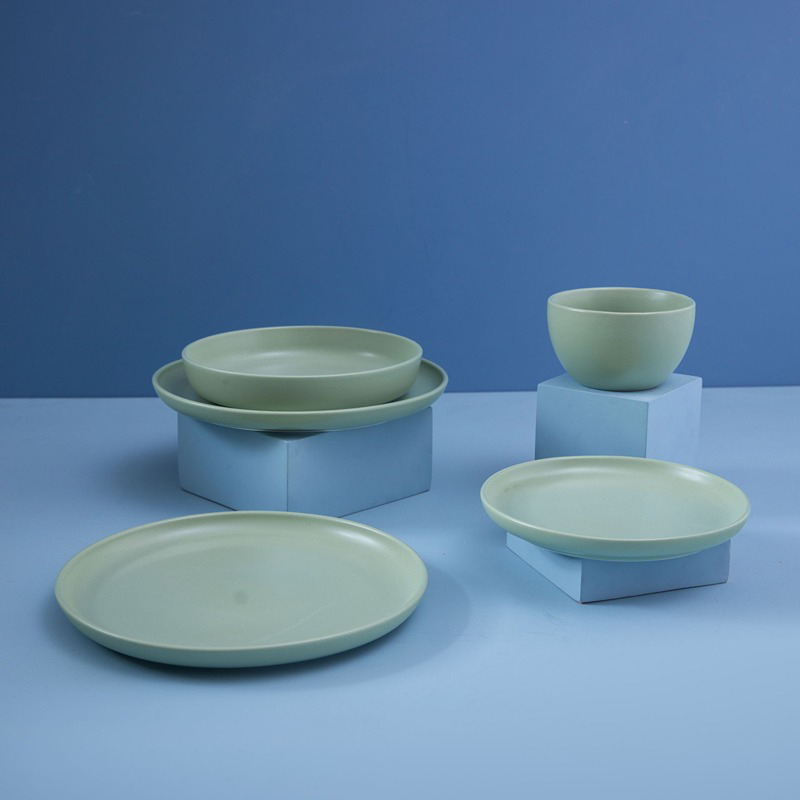 Dinner Set, 30 Pcs, Multiple Colors - KM-EG55-319