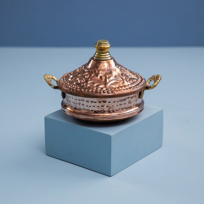 Copper Tajin, Multiple Sizes, Copper - KM-EG55-337