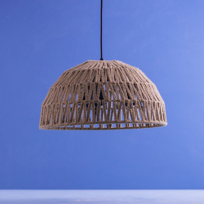 Ceiling Lamp, 35 cm, Beige - KM-EG55-362