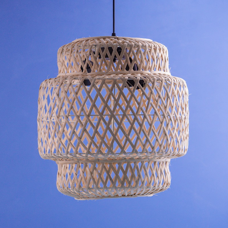 Ceiling Lamp, 35 cm, Beige - KM-EG55-363