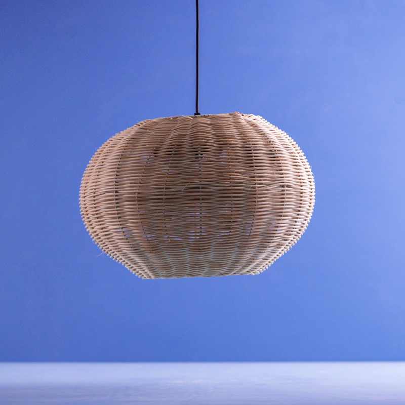 Ceiling Lamp, 40 cm, Beige - KM-EG55-365