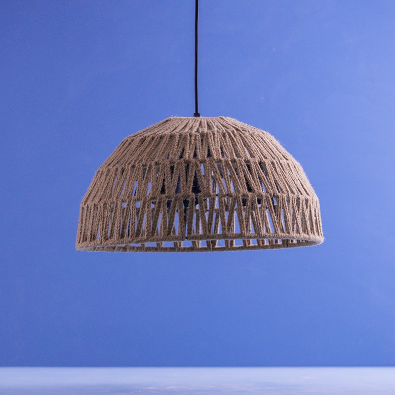 Ceiling Lamp, 40 cm, Beige - KM-EG55-371