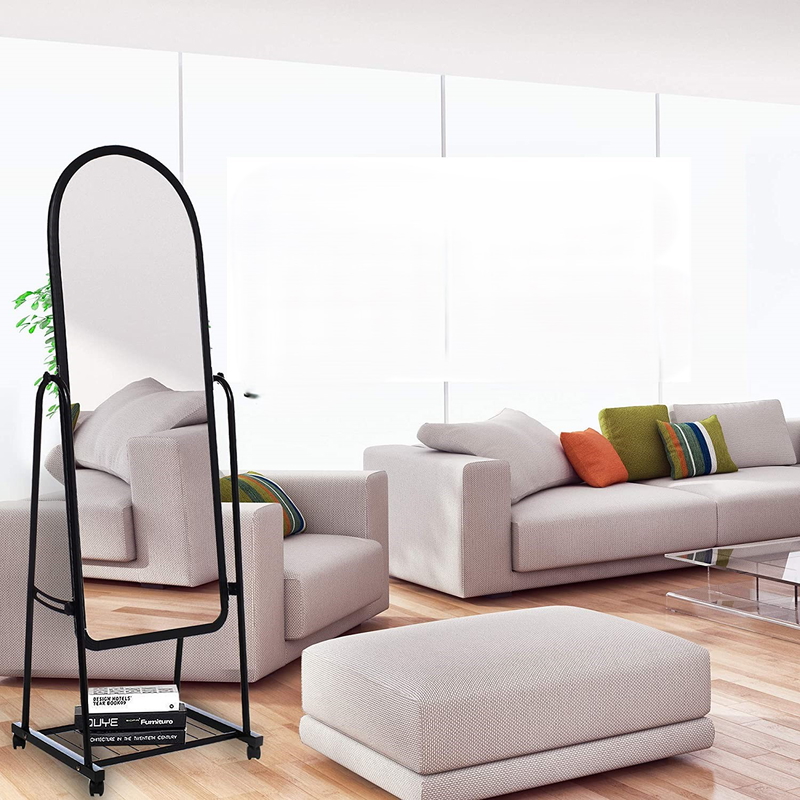 Stand Mirror, 45 cm, Black - KM-EG114-16